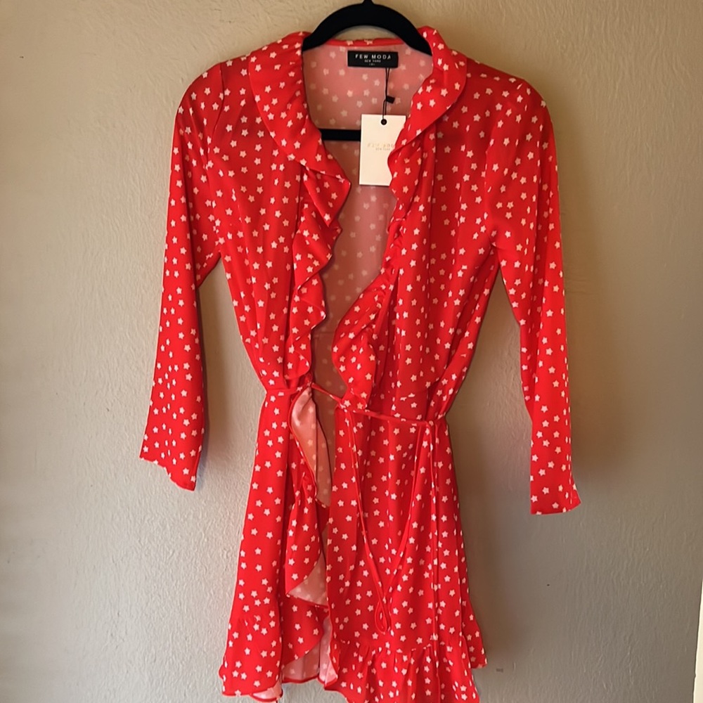 Wrap dress NWT szS